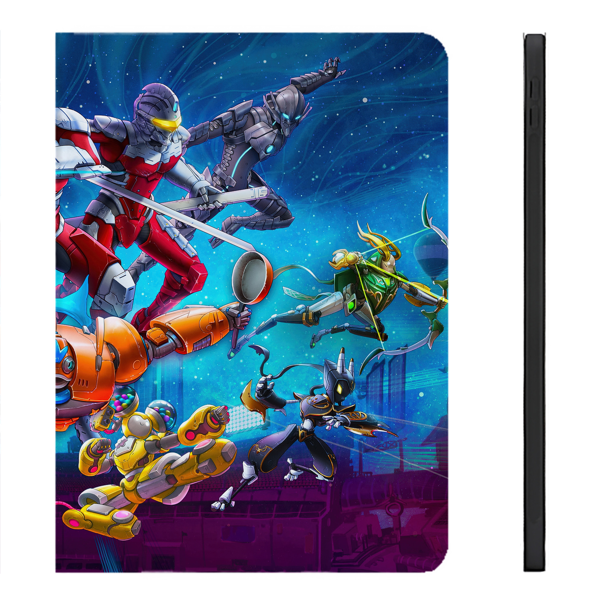 （画像用） ウルトラマン Ultraman IPadケース ペンホルダー付き ブックスタイルデザイン